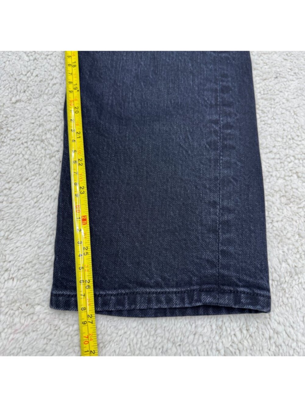 Mother Superior The Tomcat Black Jean Women's Button Fly Denim Pants Sz 27 NWOT - Picture 12 of 13